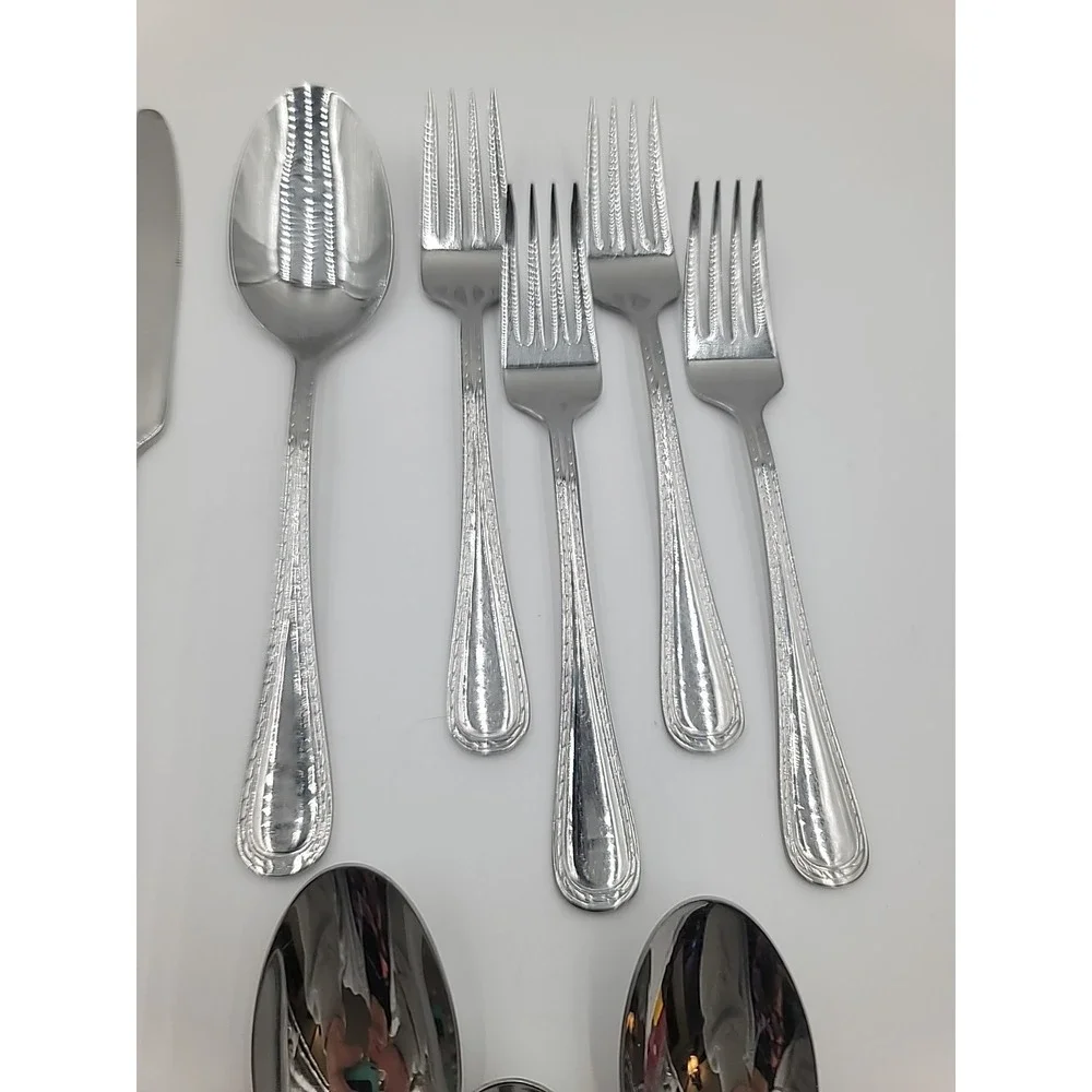 20pc Kitchinox‎ Tableart Seaport Flatware Set Replacements Tablespoon Knife Fork